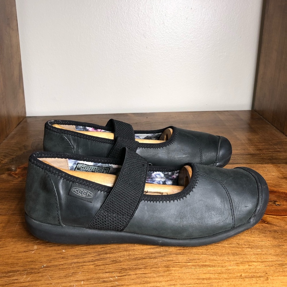 Keen Sienna Black Mary Jane Shoes